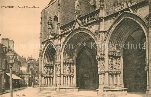 AK / Ansichtskarte Auxonne Portail Notre Dame Auxonne