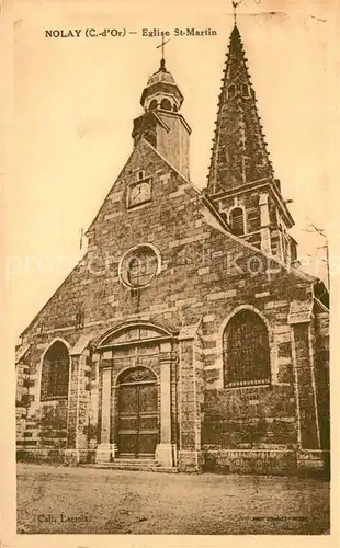 AK / Ansichtskarte Nolay_Cote d_Or_Burgund Eglise St Martin Nolay_Cote d_Or_Burgund