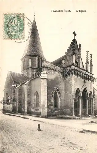 AK / Ansichtskarte Plombieres les Dijon Eglise Plombieres les Dijon