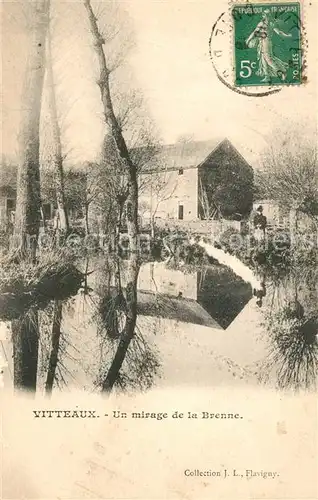 AK / Ansichtskarte Vitteaux Un mirage de la Brenne Vitteaux