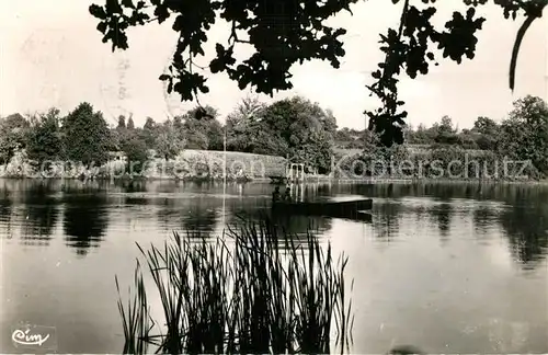 AK / Ansichtskarte La_Roche en Brenil Etang de Tournesac La Plage La_Roche en Brenil