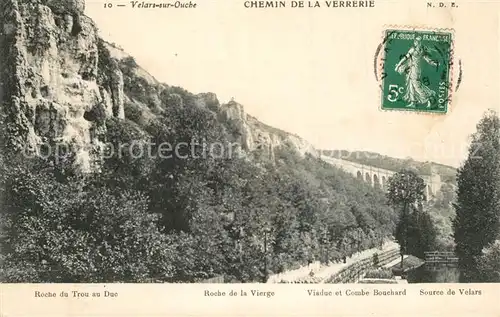 AK / Ansichtskarte Velars sur Ouche Chemin de la Verrerie Velars sur Ouche