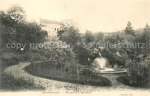 AK / Ansichtskarte Sombernon Propriete Spuller Sombernon