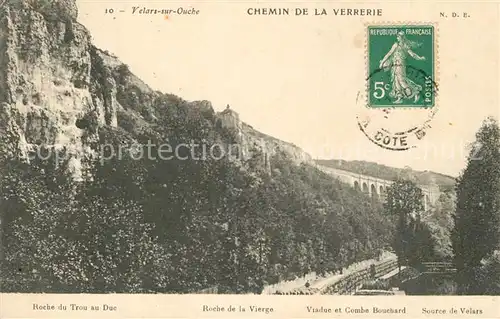 AK / Ansichtskarte Velars sur Ouche Chemin de la Verrierie Velars sur Ouche