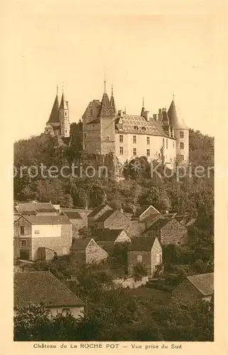 AK / Ansichtskarte La_Rochepot Chateau de La Rochepot Vue prise du Sud La_Rochepot