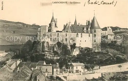 AK / Ansichtskarte La_Rochepot Le Chateau La_Rochepot