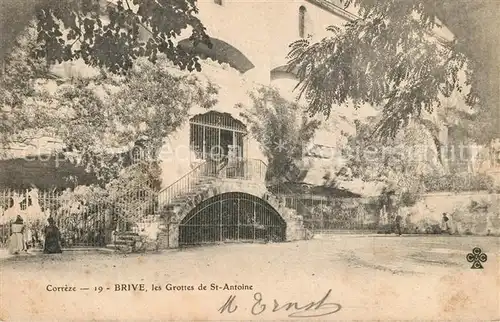 AK / Ansichtskarte Brive_Correze Les Grottes de St Antoine Brive Correze