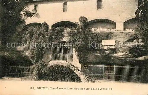 AK / Ansichtskarte Brive_Correze Les Grottes de Saint Antoine Brive Correze