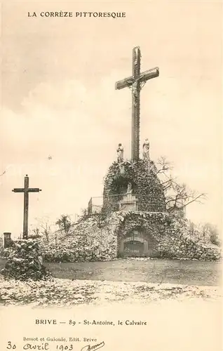 AK / Ansichtskarte Brive_Correze St Antoine le Calvaire Brive Correze