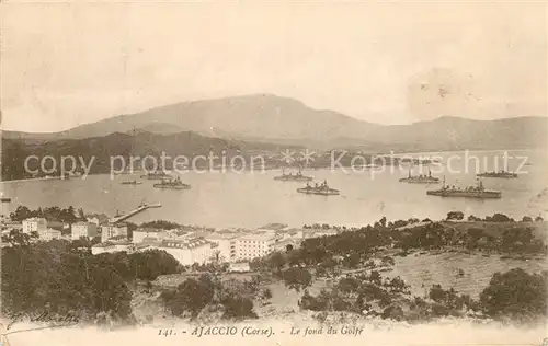 AK / Ansichtskarte Ajaccio Le fond du Golfe Ajaccio