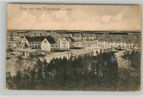 AK / Ansichtskarte Zossen_Brandenburg Truppenlager 