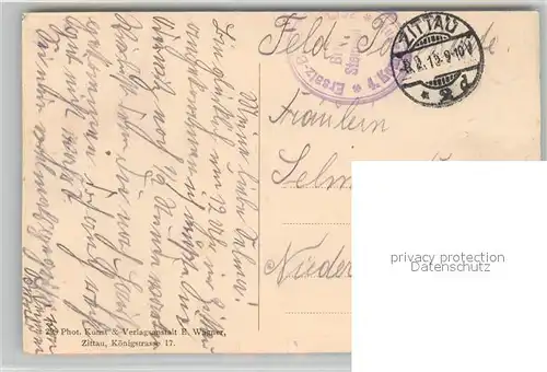 AK / Ansichtskarte Zittau K?nig Ludwig Kaserne Zittau