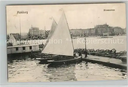 AK / Ansichtskarte Hamburg Binnenalster Hamburg