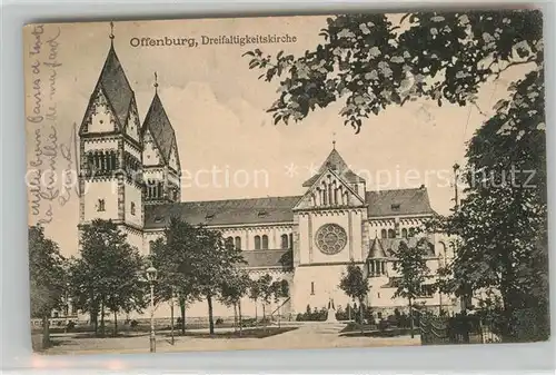 AK / Ansichtskarte Offenburg Dreifaltigkeitskirche Offenburg