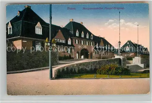 AK / Ansichtskarte Essen_Ruhr Margaretenh?e Haupteingang Essen_Ruhr