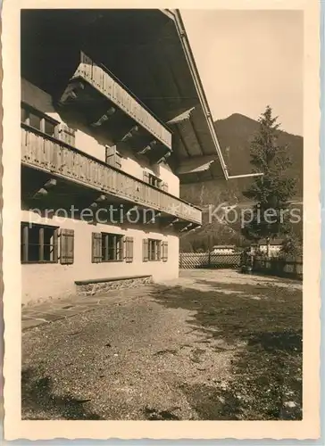 AK / Ansichtskarte Schliersee Jugendherberge Josefstal Schliersee