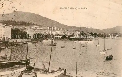 AK / Ansichtskarte Ajaccio Le Port Ajaccio