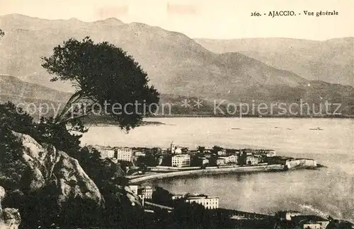 AK / Ansichtskarte Ajaccio Vue generale Ajaccio