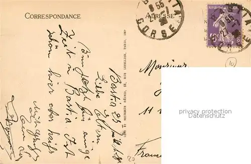 AK / Ansichtskarte Bastia Vue generale Bastia