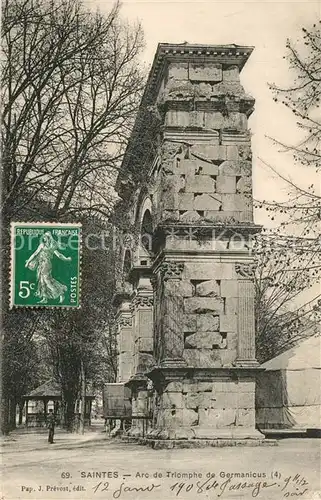 AK / Ansichtskarte Saintes_Charente Maritime Arc de Triomphe de Germanicus Saintes Charente Maritime