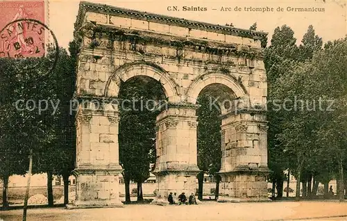 AK / Ansichtskarte Saintes_Charente Maritime Arc de Triomphe de Germanicus Saintes Charente Maritime