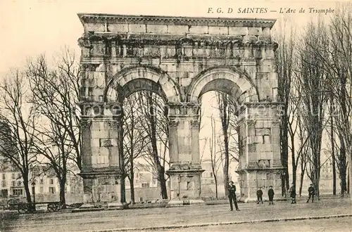 AK / Ansichtskarte Saintes_Charente Maritime Arc de Triomphe Saintes Charente Maritime