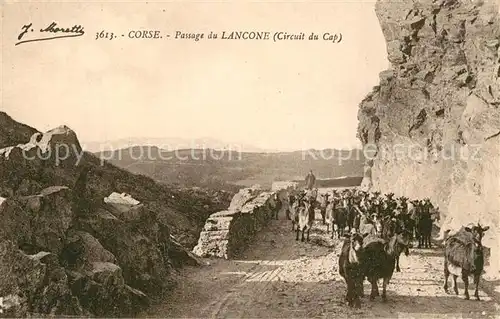 AK / Ansichtskarte Corse_Seine Maritime Passage du Lancone Circuit du Cap Corse Seine Maritime