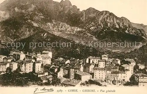 AK / Ansichtskarte Ghisoni Vue generale Ghisoni