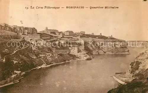 AK / Ansichtskarte Bonifacio_Corse_du_Sud Quartier Militaire Bonifacio_Corse_du_Sud