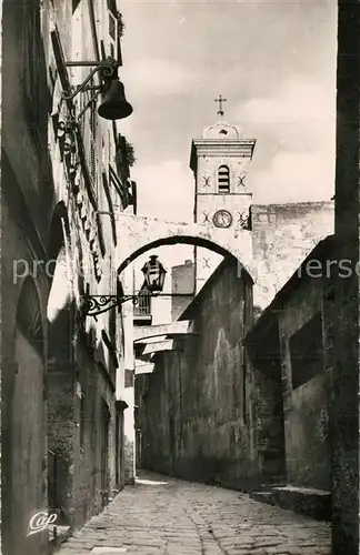AK / Ansichtskarte Bonifacio_Corse_du_Sud Rue de Hotel de Ville Bonifacio_Corse_du_Sud