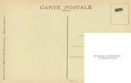 AK / Ansichtskarte Nonza Le Rocher Nonza