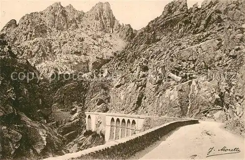 AK / Ansichtskarte Corse_Ile_de Scala de Santa Regina Corse_Ile_de