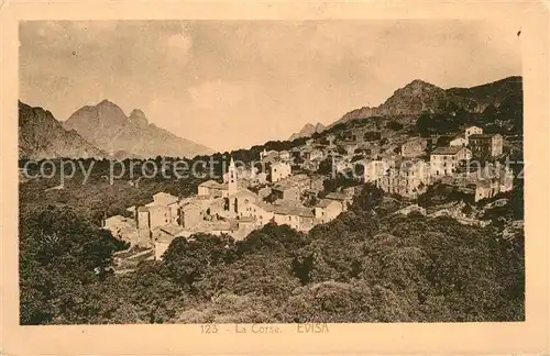 AK / Ansichtskarte Evisa Panorama Evisa