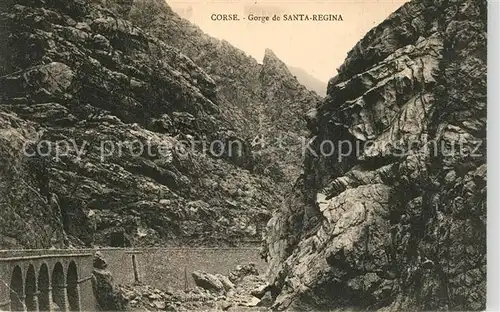 AK / Ansichtskarte Corse_Ile_de Gorge de Santa Regina Corse_Ile_de