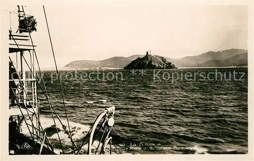 AK / Ansichtskarte Corse_Ile_de La Giraglia Le Phare vu du General Bonaparte Corse_Ile_de