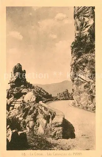 AK / Ansichtskarte Piana Les Calanches Piana