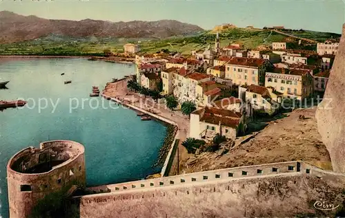 AK / Ansichtskarte Calvi Une echappee sur la Ville Calvi