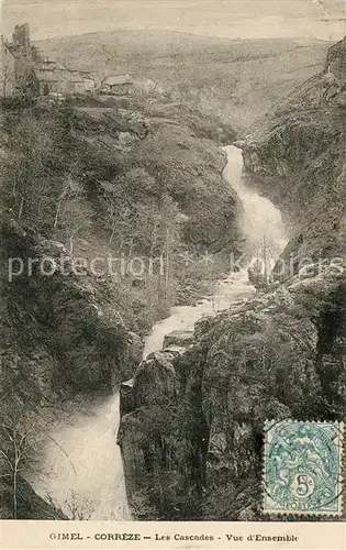 Gimel les Cascades Vue d ensemble Nature Gimel les Cascades