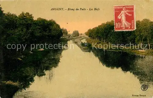 Argent sur Sauldre Etang du Puis Les Biefs Argent sur Sauldre