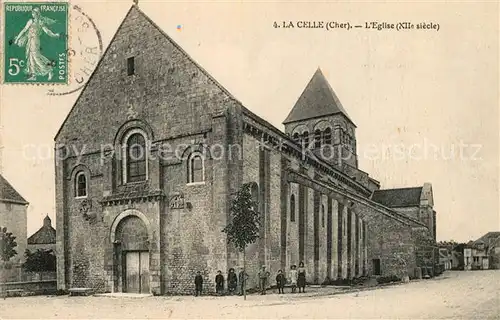 La_Celle_Cher Eglise XIIe siecle La_Celle_Cher