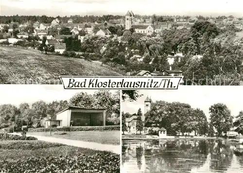 Bad_Klosterlausnitz Stadtpanorama Gondelteich Musikpavillon Bad_Klosterlausnitz