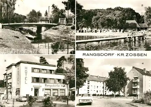 Rangsdorf Klein Venedig Strandbad Hotel Rangsdorfer Hof Neubauten Rangsdorf