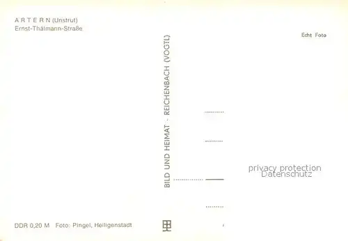 Artern_Unstrut Ernst Thaelmann Strasse Artern_Unstrut