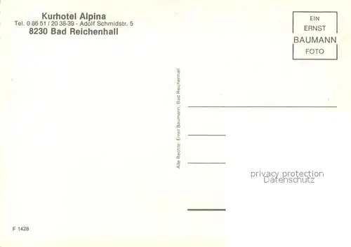 Bad_Reichenhall Kurhotel Alpina Bad_Reichenhall