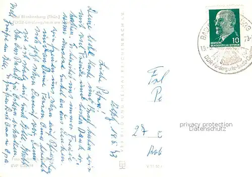 Bad_Blankenburg FDGB Erholungsheim am Markt Bad_Blankenburg