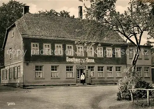 Schnepfenthal Gasthaus zur Tanne Schnepfenthal