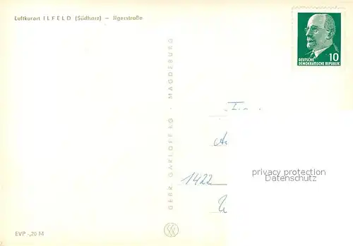 Ilfeld_Suedharz Ilgerstrasse Ilfeld Suedharz