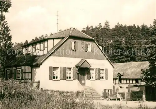 Muehltal_Thueringen HOG Waldhaus zur Meuschkensmuehle Muehltal Thueringen