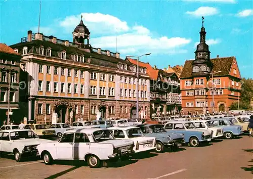 Eisenach_Thueringen Thueringer Museum Rathaus am Markt Wartburgstadt Eisenach Thueringen