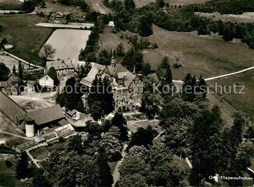 Lauterbach_Hessen Schloss Eisenbach Wartburg des Vogelberges Original Fliegeraufnahme Lauterbach Hessen